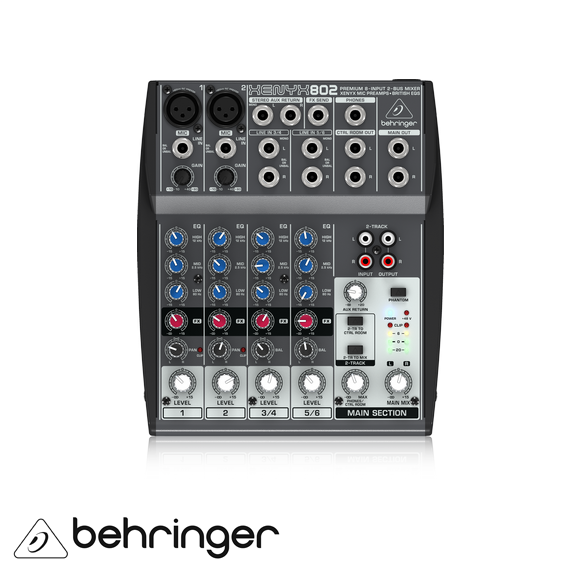 XENYX 802 8 Kanal Anolog Mixer