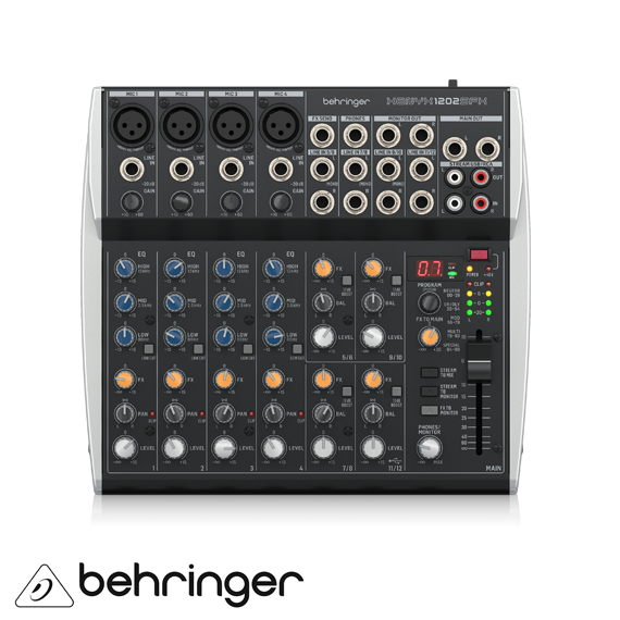 XENYX 1202 SFX 12 Kanal Anolog Mixer