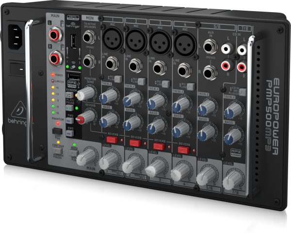 PMP500 MP3 14 Kanal 2000 Watt Power Mixer