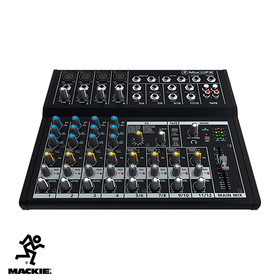 MIX12FX 12 Kanal Anolog Mixer