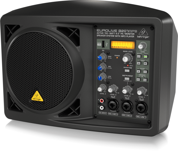 B207MP3 1x6,5'' 150 Watt Aktif Hoparlör