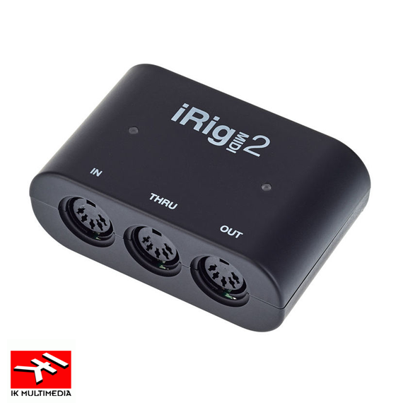 iRig MIDI 2 iPhone/iPod touch/iPad ve Mac/PC için MIDI arayüzü