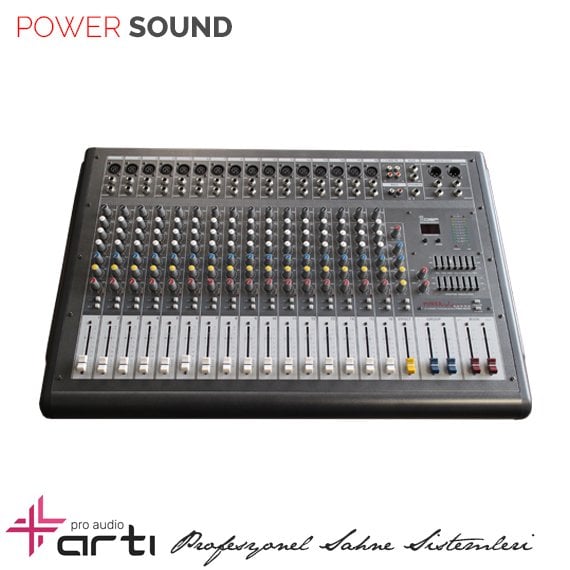 PMX1600 16 Kanal 16 DSP 800 Watt Power Mixer