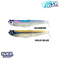 Fiiish BM90/2 BM918 Double Combo Shore 5gr Rainbow Or-Blue Silikon