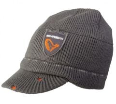 Savage gear Logo Knit Beanie One Size Grey