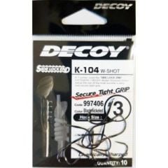 DECOY K-104 W-Shot Black Nickel Olta İğnesi