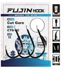 Fujin Cut Gure Deliksiz Düz Olta Kancası