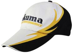 Okuma White Cotton Cap Wiht Fire Pattern