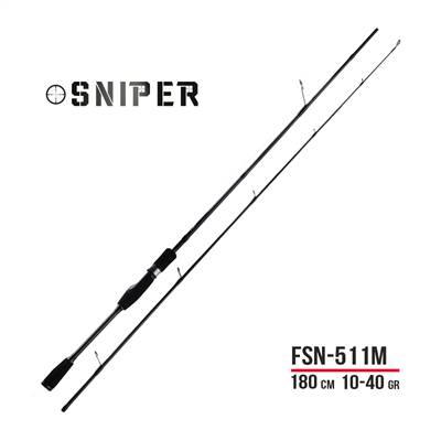 Fujin Sniper 180cm 10-40gr Spin Kamış FSN-511M