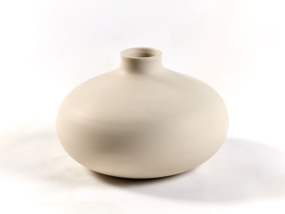 Round Vase Büyük Seramik Vazo