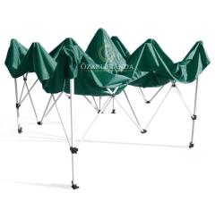 3x3 Katlanabilir Çardak Gazebo Stand Çadırı Koyu Yeşil Renk