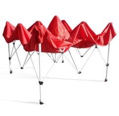 3x3 Katlanabilir Çardak Gazebo Stand Çadırı KIRMIZI  RENK
