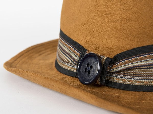 Tan Nubuck Cowboy Hat