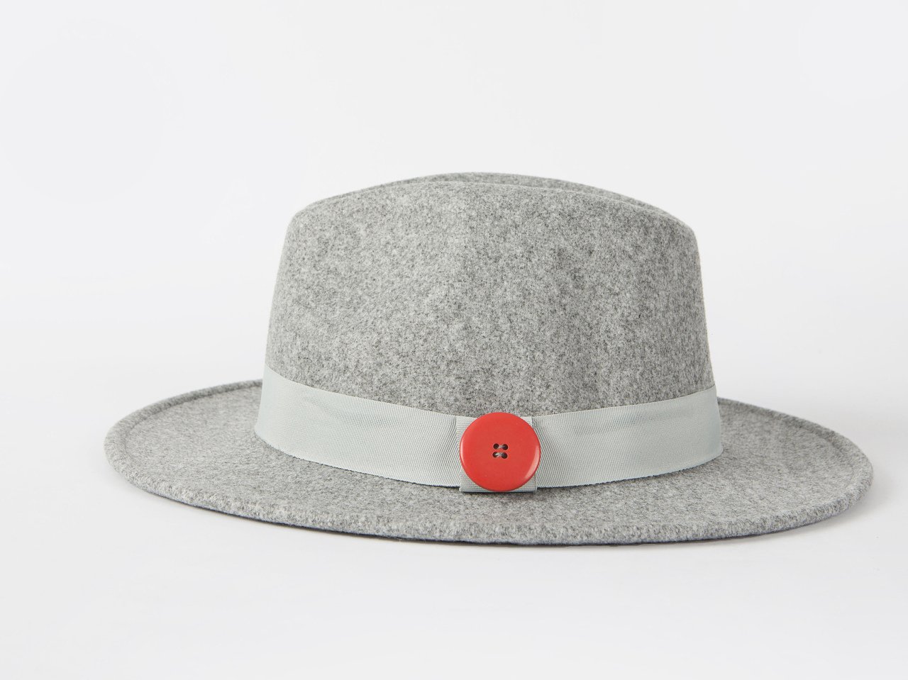 Light Gray Fedora Hat