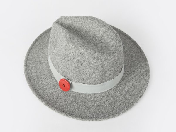 Light Gray Fedora Hat