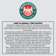 Vanilya Aromalı Türk Kahvesi