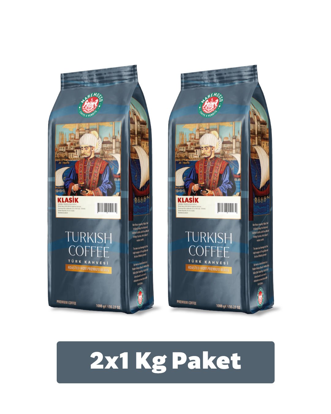 Klasik Türk Kahvesi 2x1 Kg