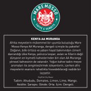 Kenya AA Muranga Yöresel Filtre Kahve 1 Kg.