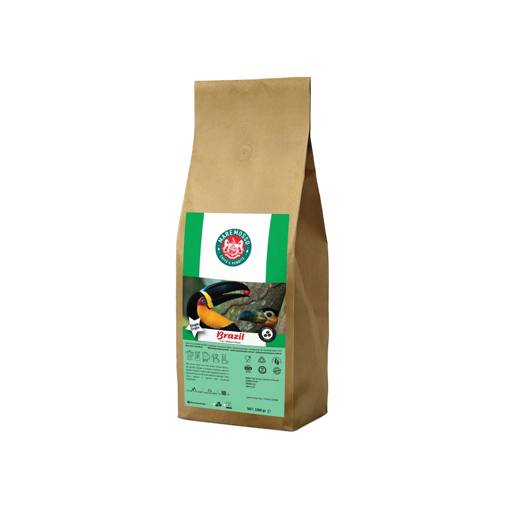 Brazil Fine Cup Santos Yöresel Filtre Kahve 1 Kg.