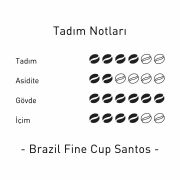 Brazil Fine Cup Santos Yöresel Filtre Kahve 250 Gr.