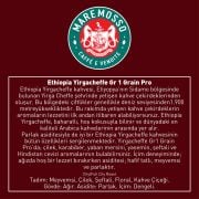 Ethiopia Yirgacheffe Gr 1 Grain Pro Yöresel Filtre Kahve 250 Gr.