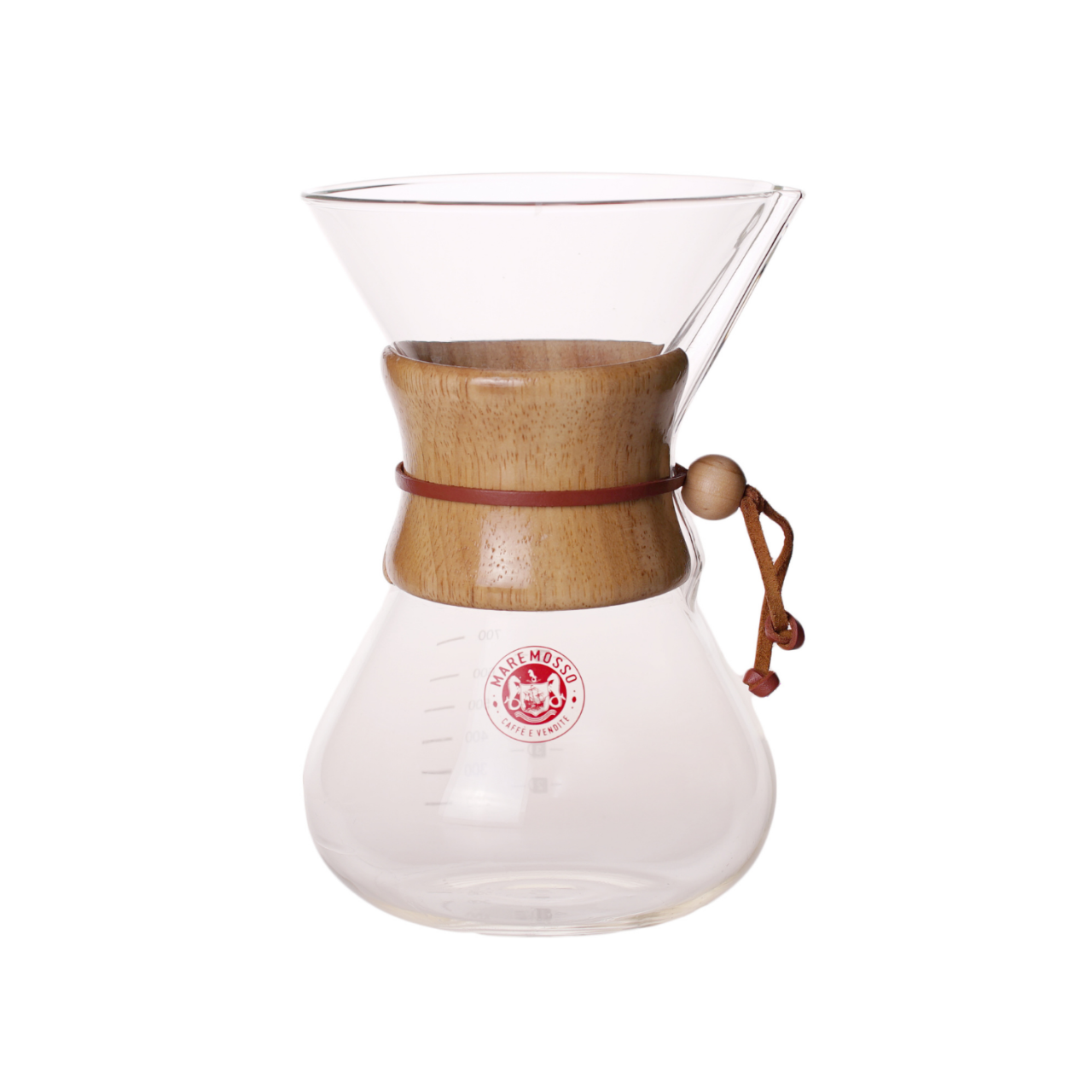 6 CUP CHEMEX TİPİ CAM KAHVE DEMLEME EKİPMANI 800 ML