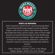 Kenya AA Muranga Yöresel Filtre Kahve 250 Gr.