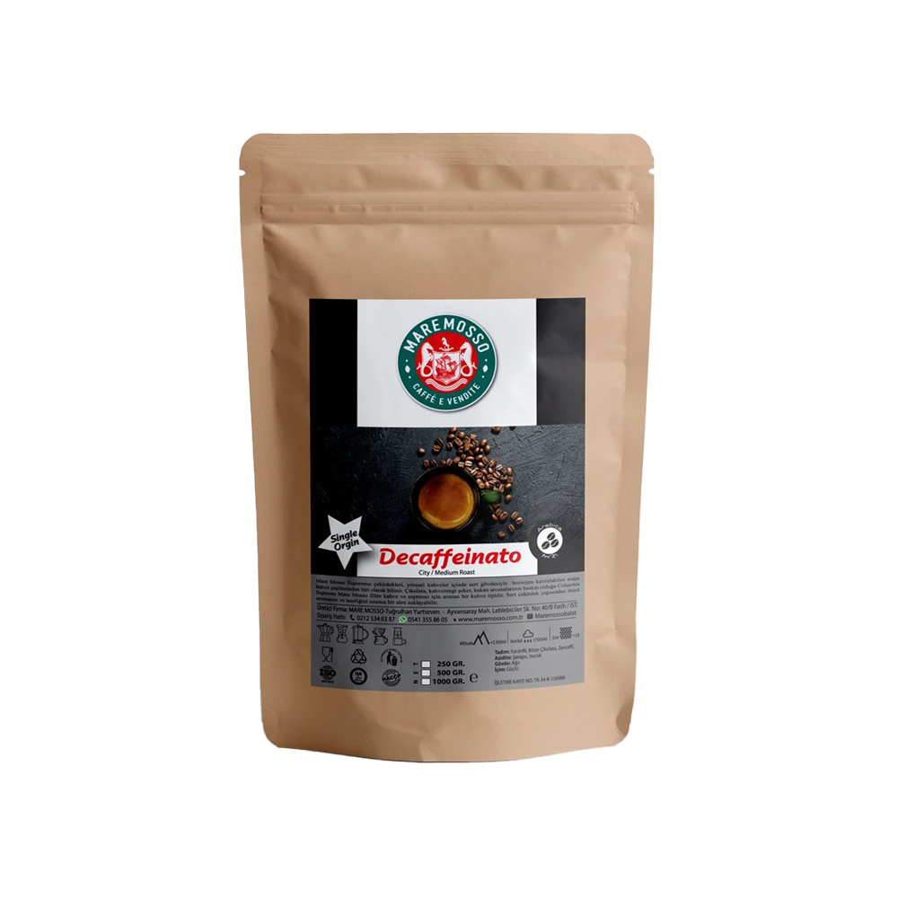 Decaffeinato Filtre Kahve 250 Gr. - Kafeinsiz Kahve