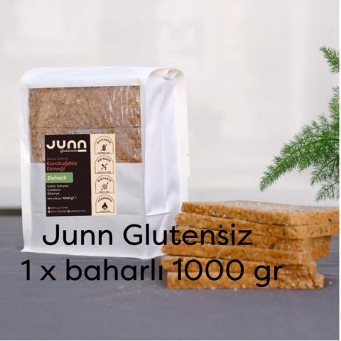 Karabuğday Ekmeği Glutensiz,Aktive,Mayasız Baharlı 1000 g