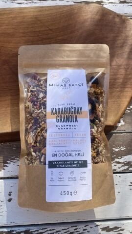 Karabuğday Granola Şekersiz,Katkısız 450gr