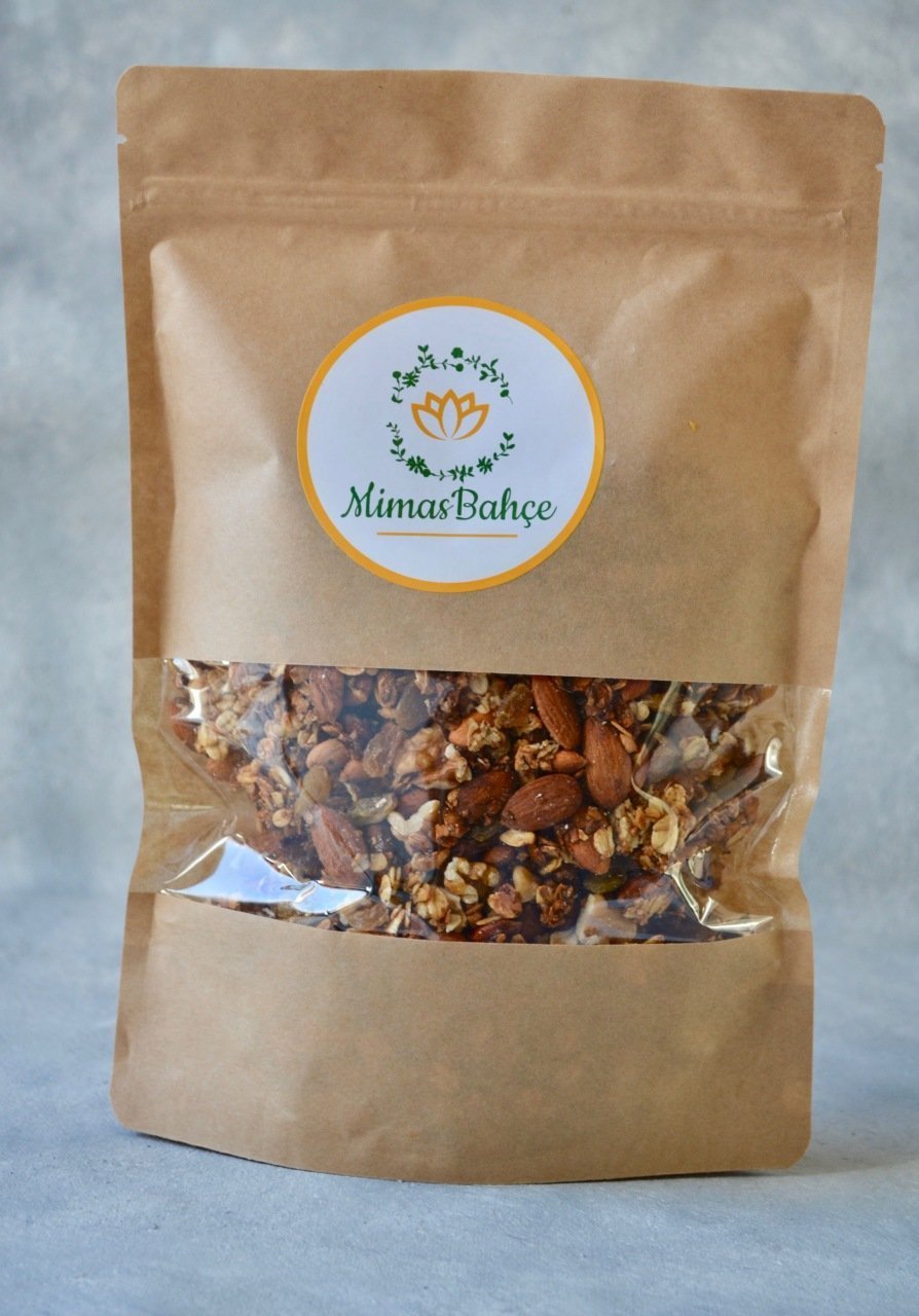 Yulaflı Granola Şekersiz,Katkısız 225gr