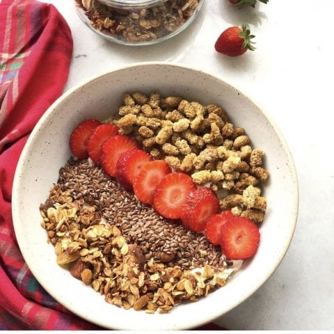 Yulaflı Granola Şekersiz,Katkısız 450gr