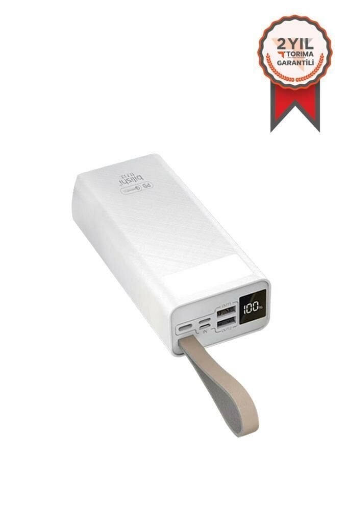 30000mAh Fenerli 3 Çıkışlı Blishi B30 Powerbank