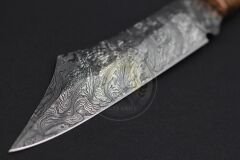 Dövme Damascus Simbat Av Bıçağı