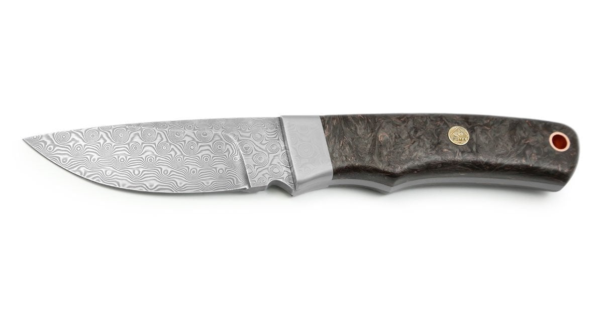 PUMA Knife of The 2022, Carbon, SuperClean Damascus, Limited to 50 Pieces