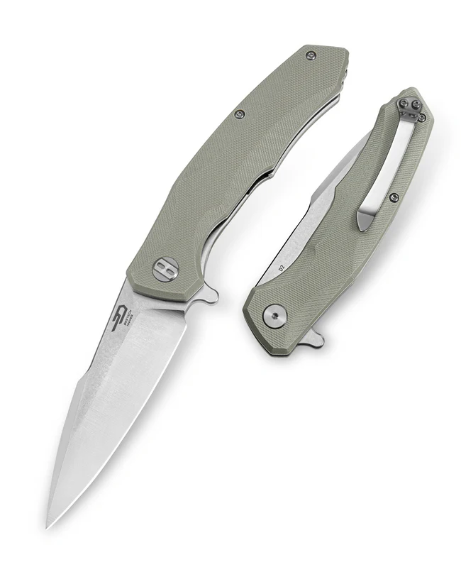 BESTECH WARWOLF BG04C Bej G10 Sap 3,5'' D2 Bıçak