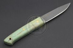 N690 Stabilize Ardaklı Kayın Ağacı Sap Av Bıçağı
