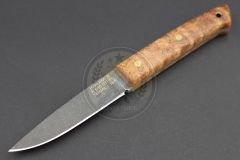 N690 Stabilize Huş Ağacı Sap Av Bıçağı