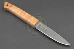 N690 Stabilize Huş Ağacı Sap Av Bıçağı