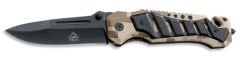 PUMA TEC One-Hand Rescue Knife (Camouflage Optics)