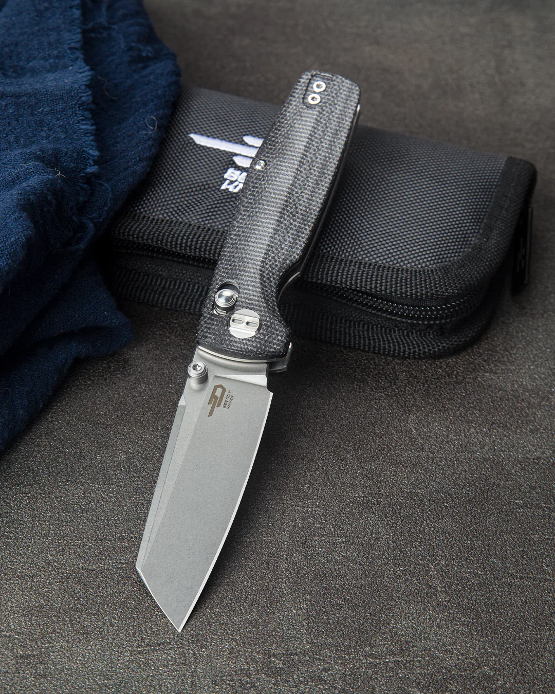 BESTECH SLASHER Micarta Sap: 3,07'' D2 Bıçak BG43A-1