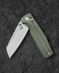 BESTECH SLASHER BG56B-1 Micarta Saplı 3,5'' D2 Bıçak