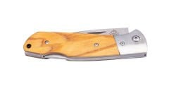 PUMA TEC Pocket Knife, Olive Wood