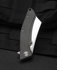 BESTECH CUBIS Micarta Sap: 3,15'' D2 Blade BG42A