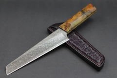 Kiritsuke Dövme Damascus Şef Bıçağı