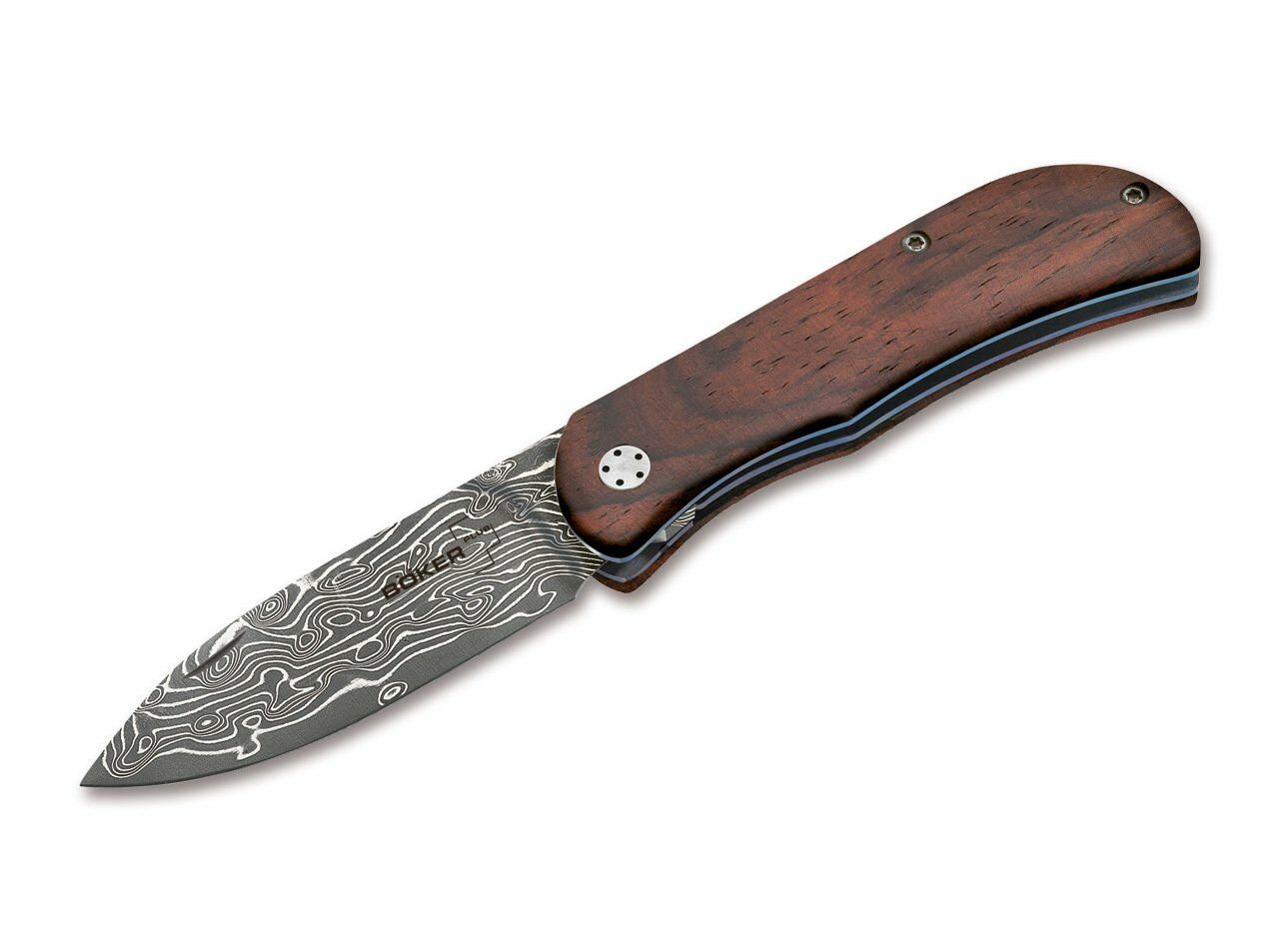 Böker Plus Exskelibur II Cocobolo Damascus Çakı