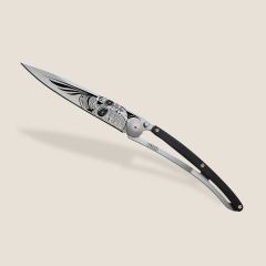 Deejo 37g, Ebony Wood / Latino Skull Çakı