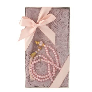 Hediyelik Şal Tesbih Seti