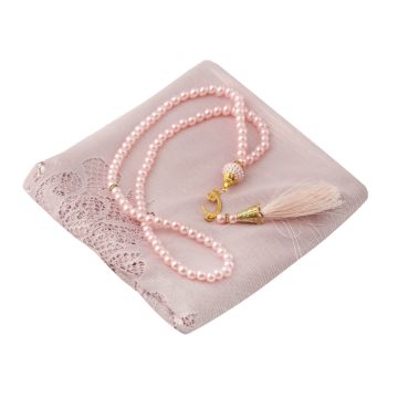 Hediyelik Şal Tesbih Seti