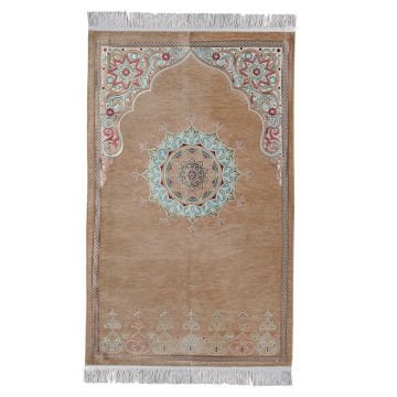 Renkli Göbekli Lüks Astarlı Şönil  25'Li